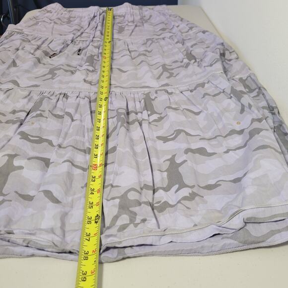 Boston Proper Women's Maxi Skirt Size Large Gray and Lilac - Picture 11 of 13